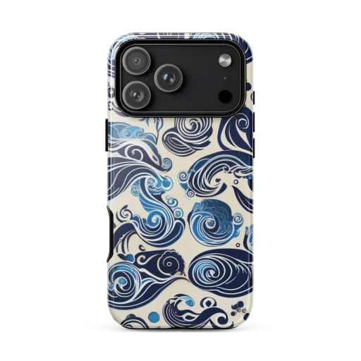 Porcelain Swell on a Tough Case for iPhone®