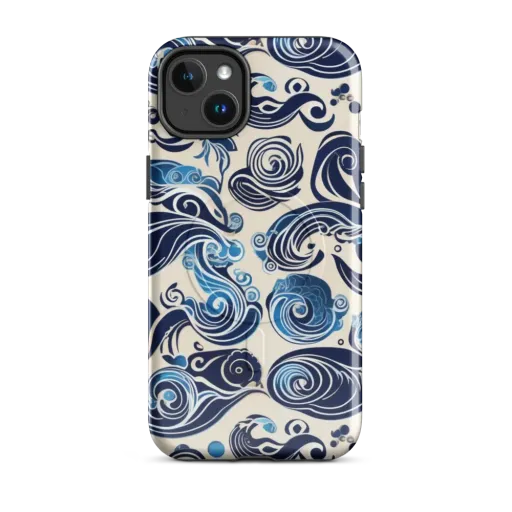 Porcelain Swell on a MagSafe Tough Case for iPhone®