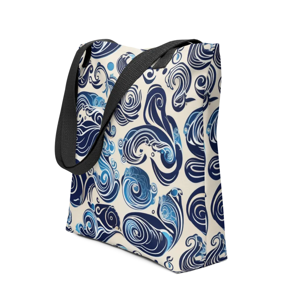 Porcelain Swell on Tote Bag — Front