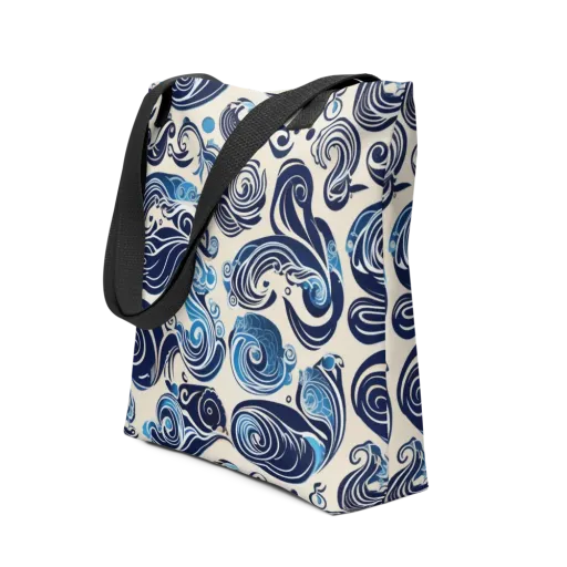 Porcelain Swell on a Tote Bag