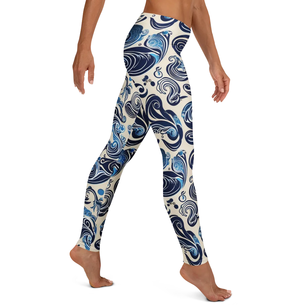 Porcelain Swell on Leggings — Right