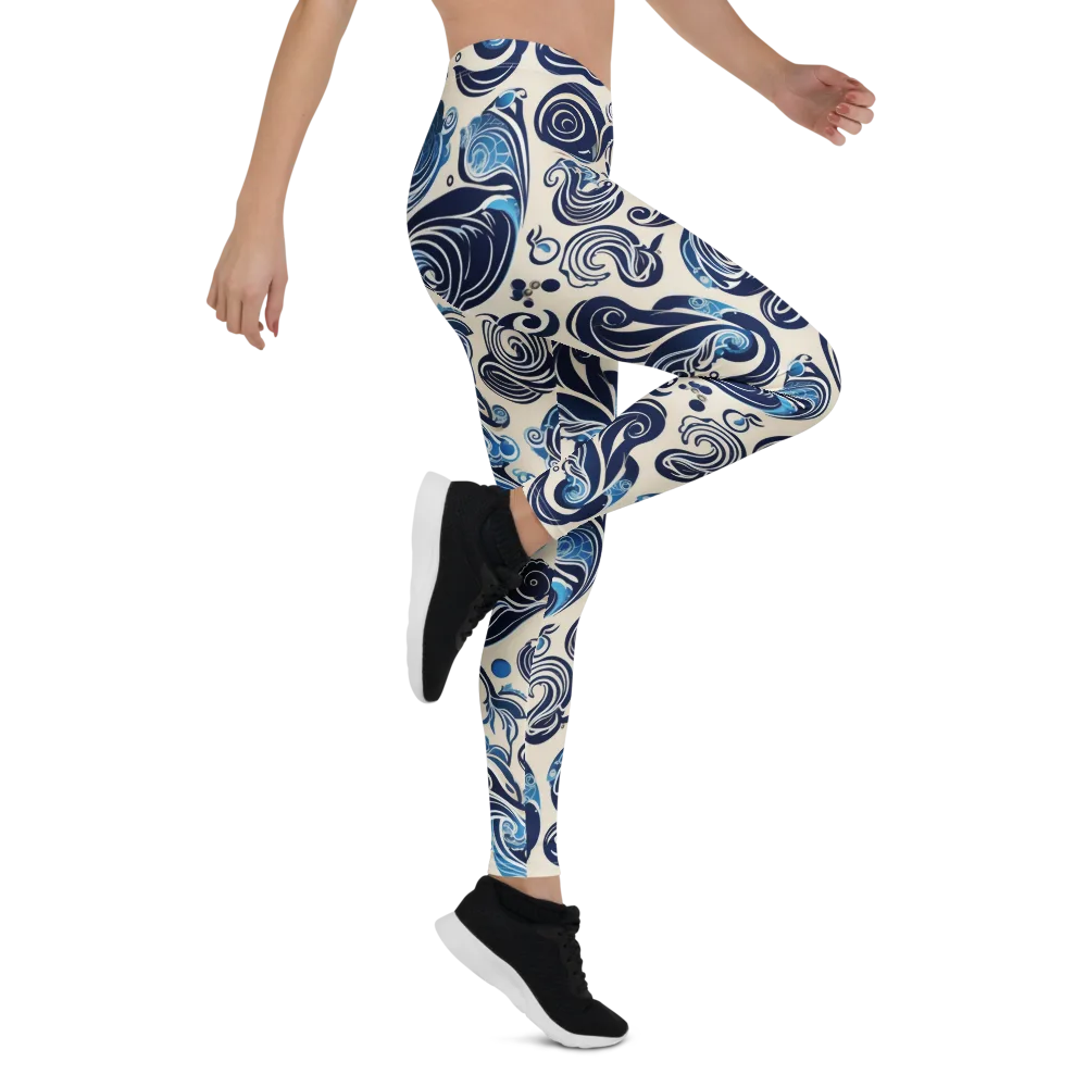 Porcelain Swell on Leggings — Right