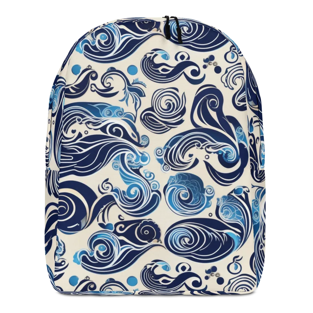 Porcelain Swell on Minimalist Backpack — Front