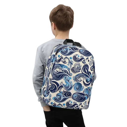 Porcelain Swell on a Minimalist Backpack
