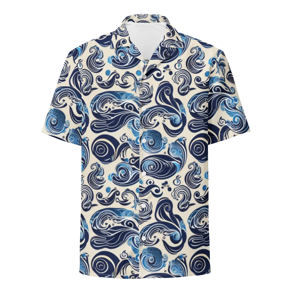 Porcelain Swell on Button Shirt — Front