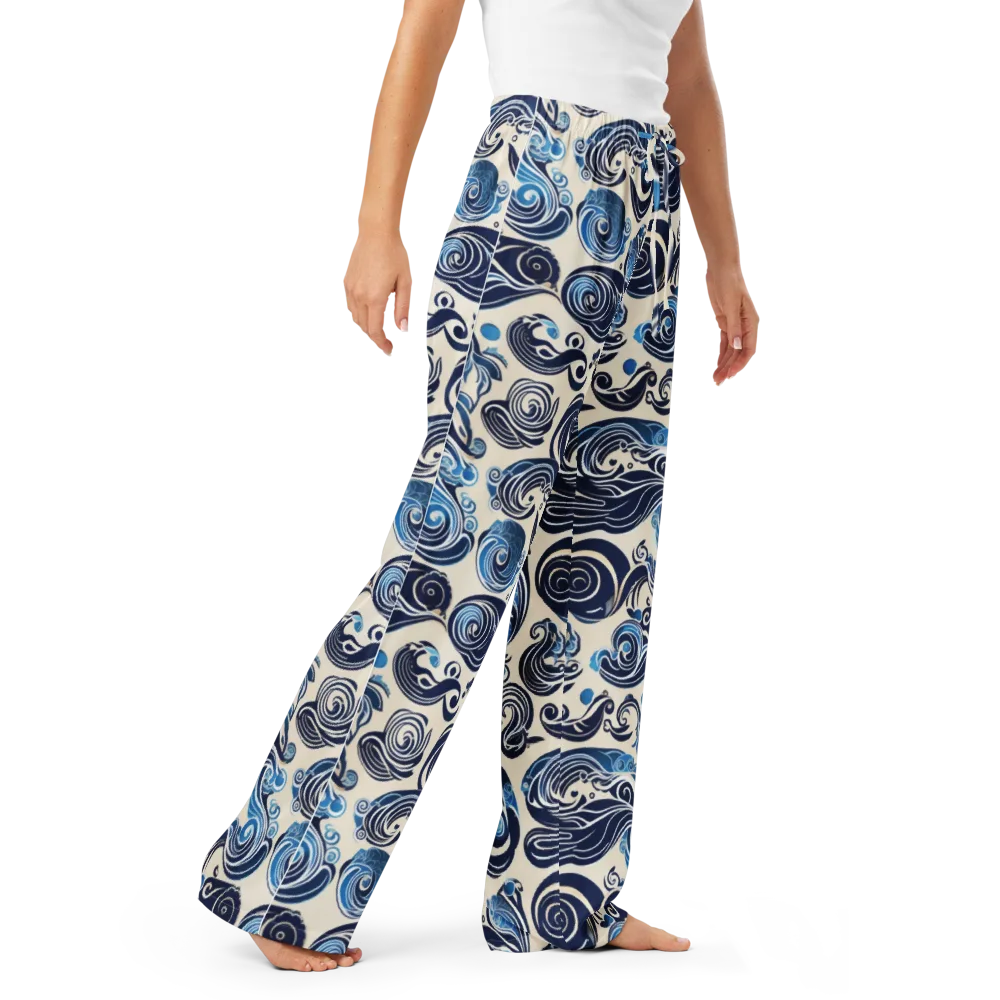 Porcelain Swell on Women's Pajama Pants — Right Front