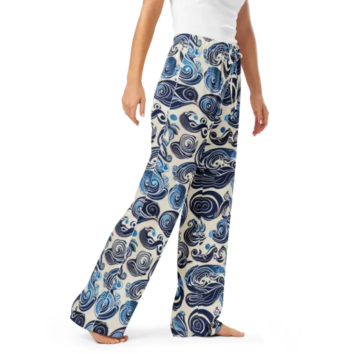 Porcelain Swell on a Women's Pajama Pants