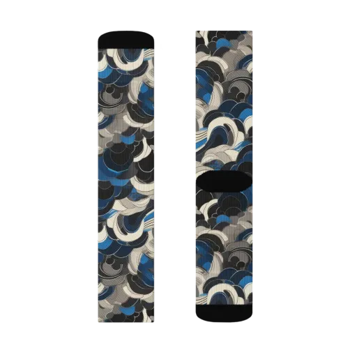 Blue Resonance on a Socks