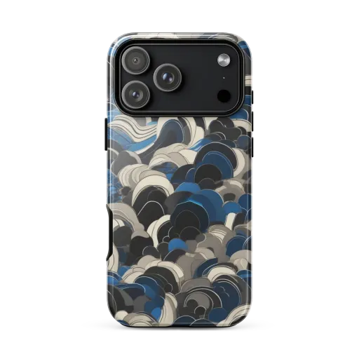 Blue Resonance on a Tough Case for iPhone®
