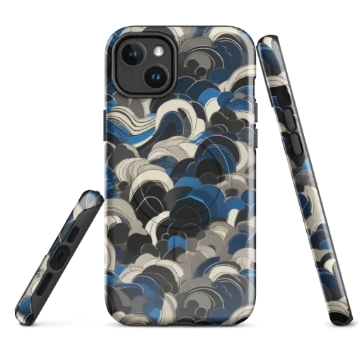 Blue Resonance on a MagSafe Tough Case for iPhone®