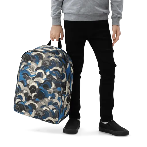 Blue Resonance on a Minimalist Backpack