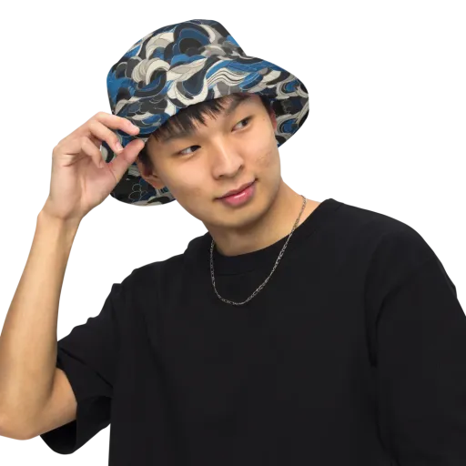 Blue Resonance on a Reversible Bucket Hat