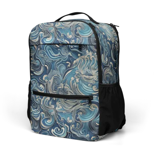 Tidal Arabesque on a Utility Backpack