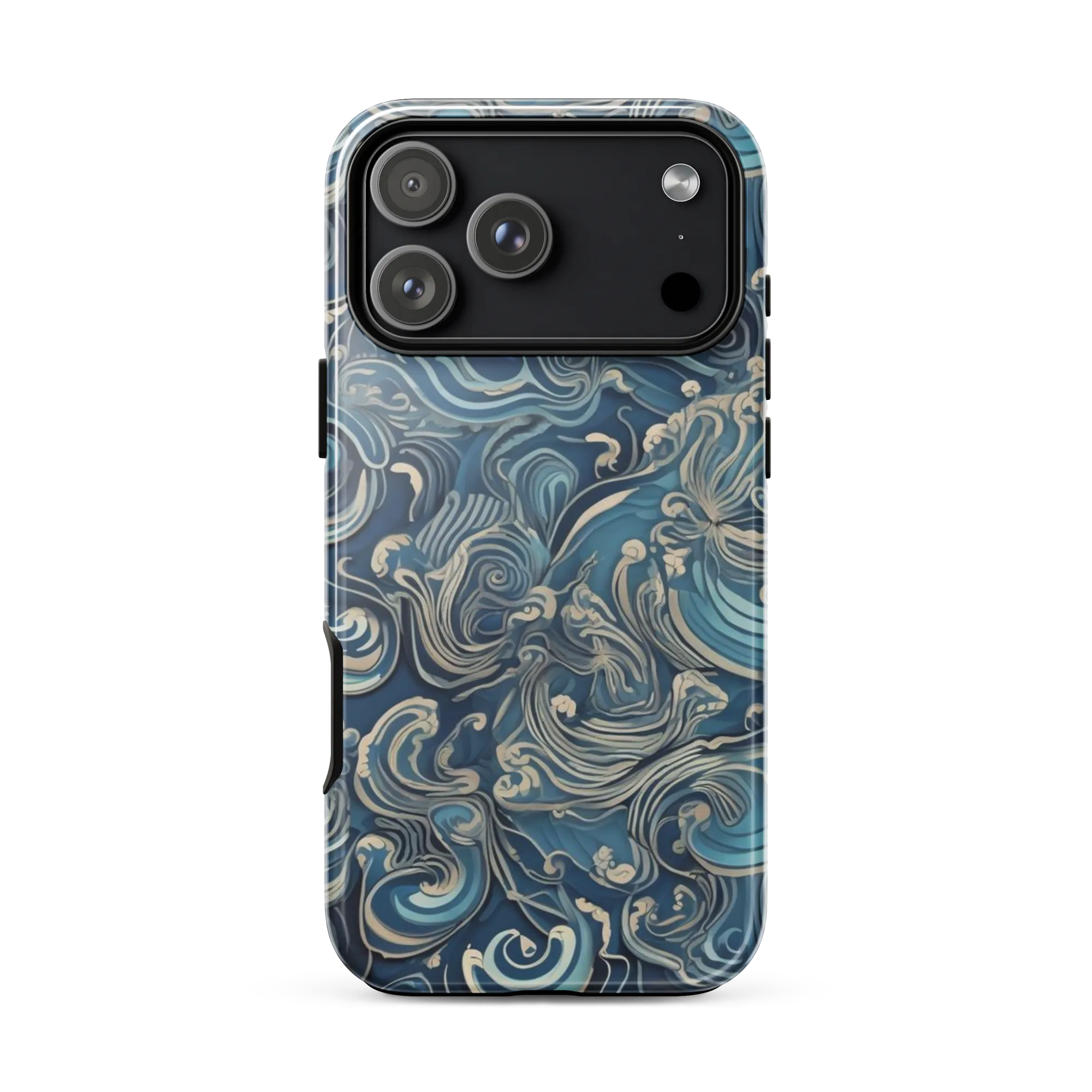 Tidal Arabesque on Tough Case for iPhone® — Front
