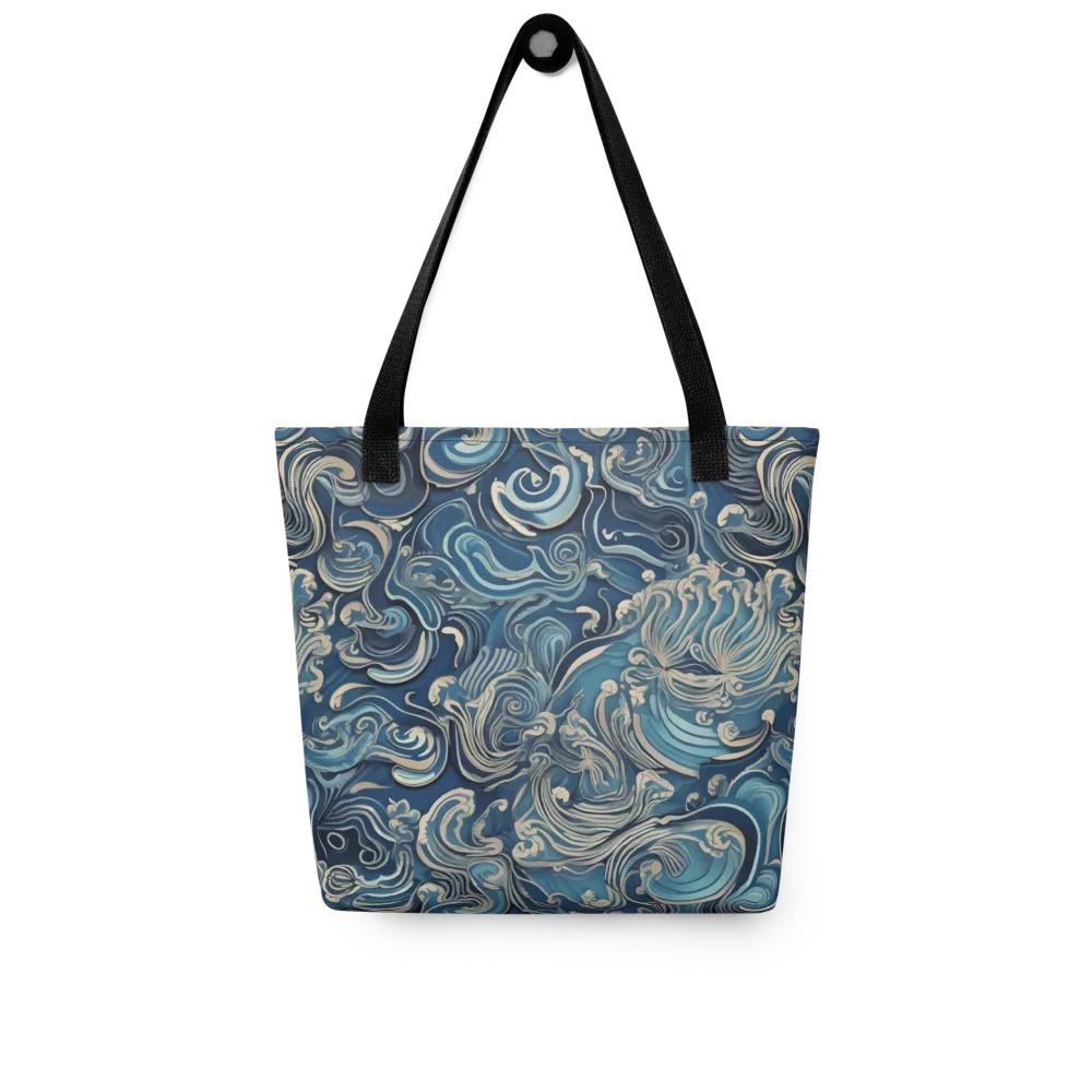 Tidal Arabesque on Tote Bag — Front