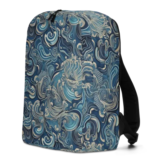 Tidal Arabesque on a Minimalist Backpack