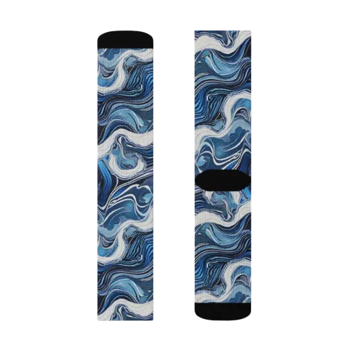 Tidal Marble on a Socks