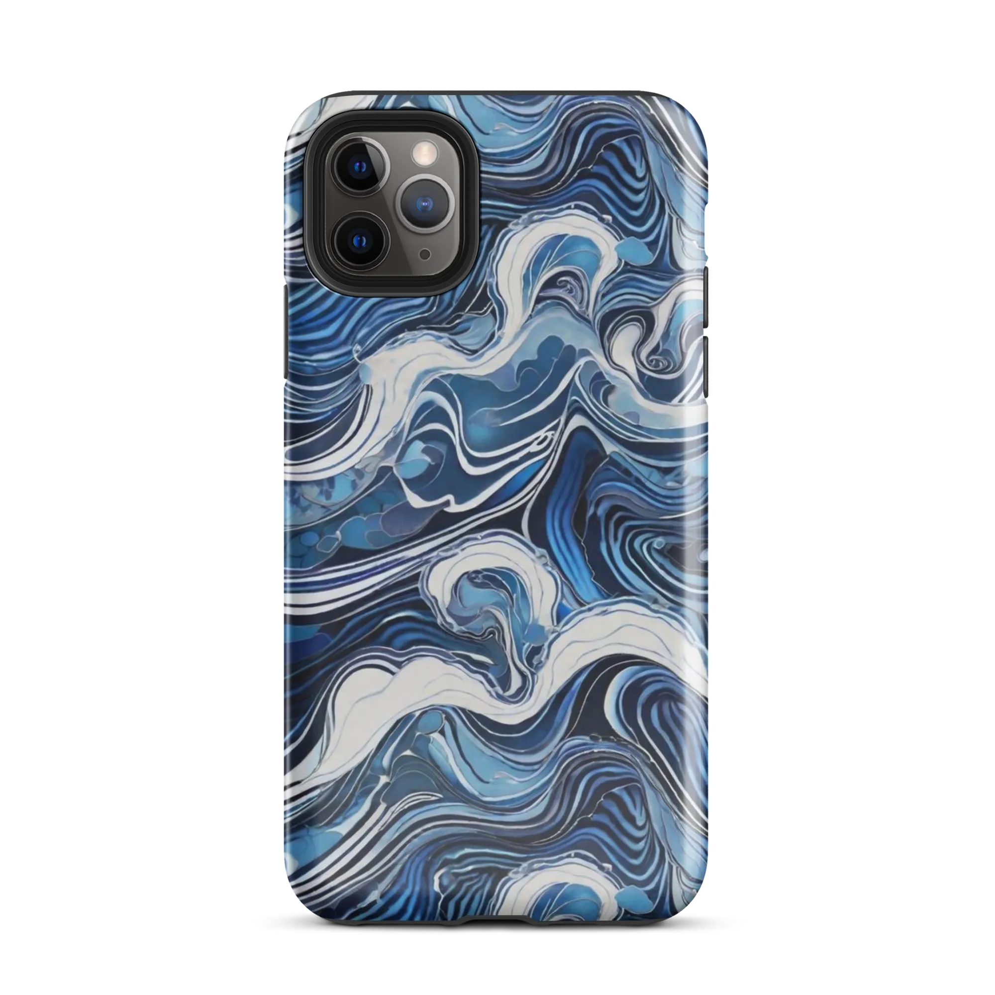 Tidal Marble on Tough Case for iPhone® — Front