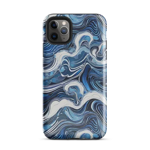 Tidal Marble on a Tough Case for iPhone®