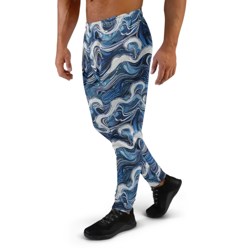 Tidal Marble on a Men's Joggers