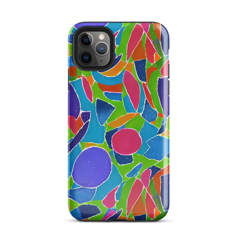 Vivid Fragments on Tough Case for iPhone® — Front