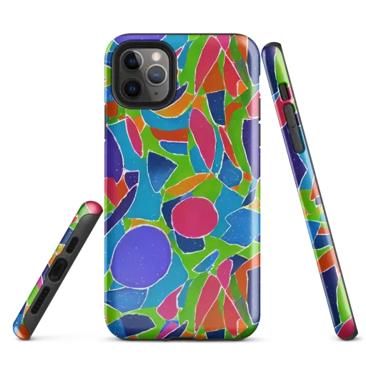 Vivid Fragments on a Tough Case for iPhone®