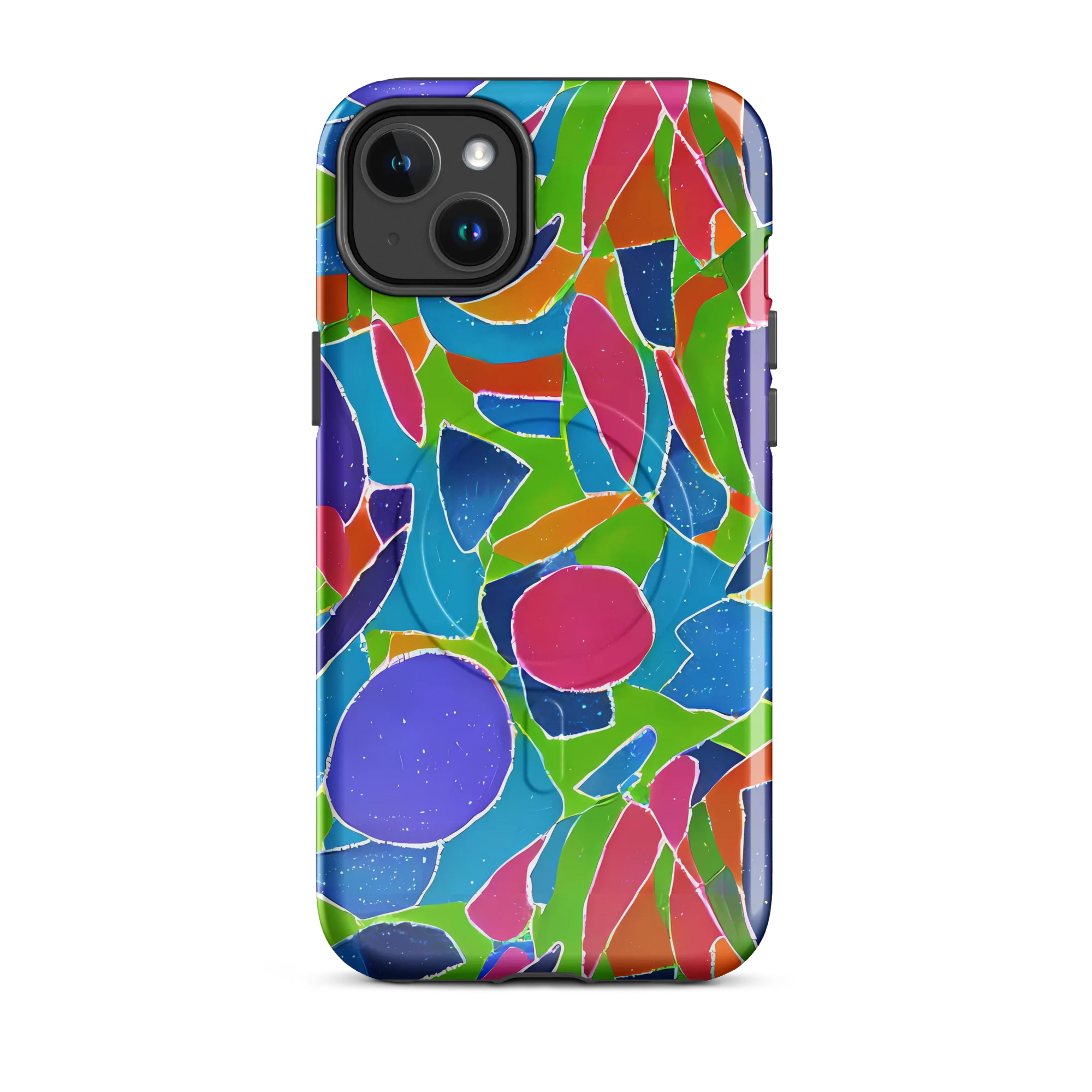 Vivid Fragments on MagSafe Tough Case for iPhone® — Front