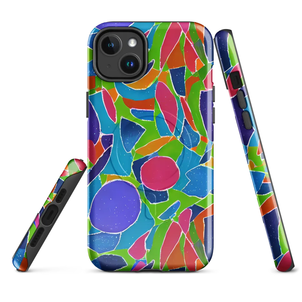 Vivid Fragments on MagSafe Tough Case for iPhone® — Front