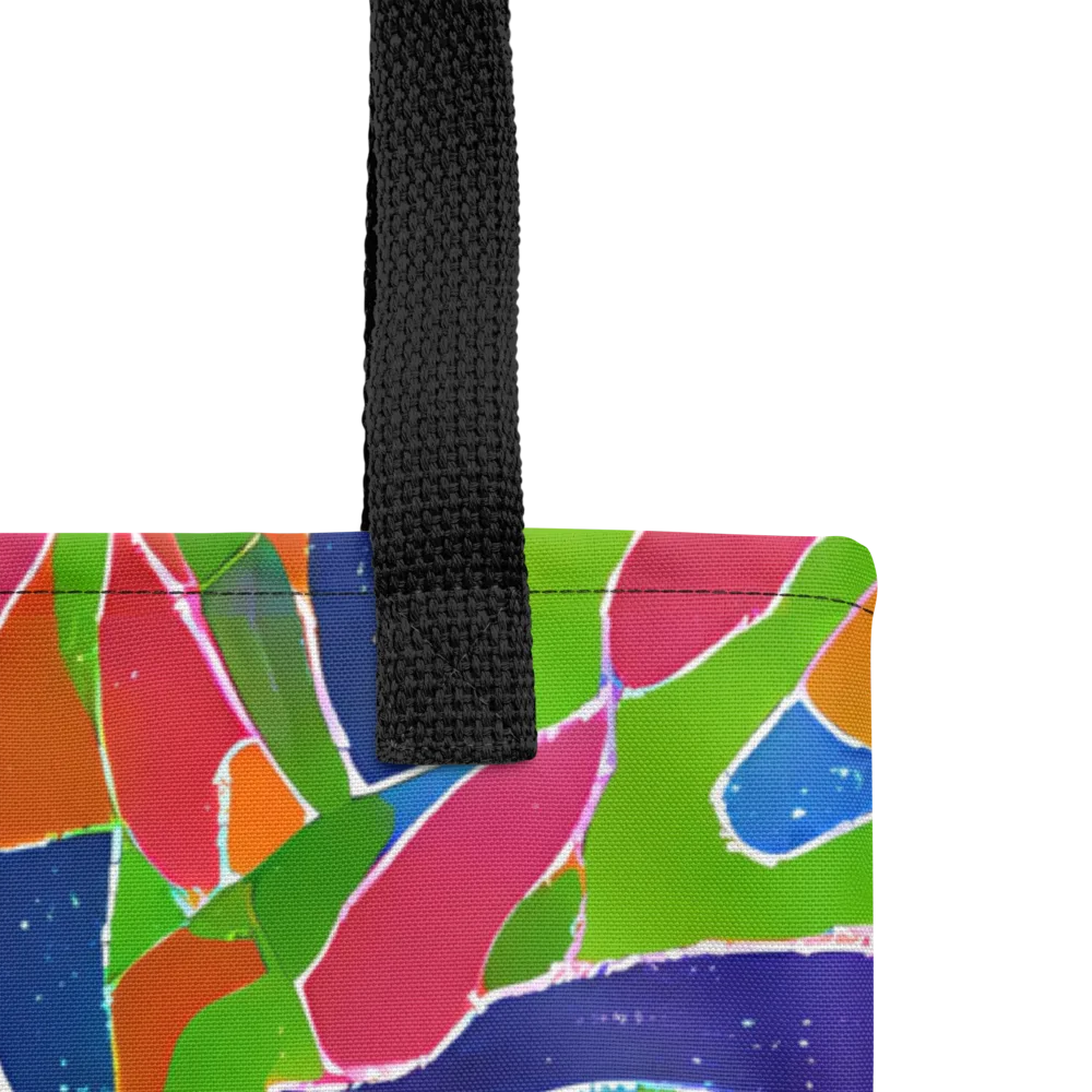 Vivid Fragments on Tote Bag — Product details
