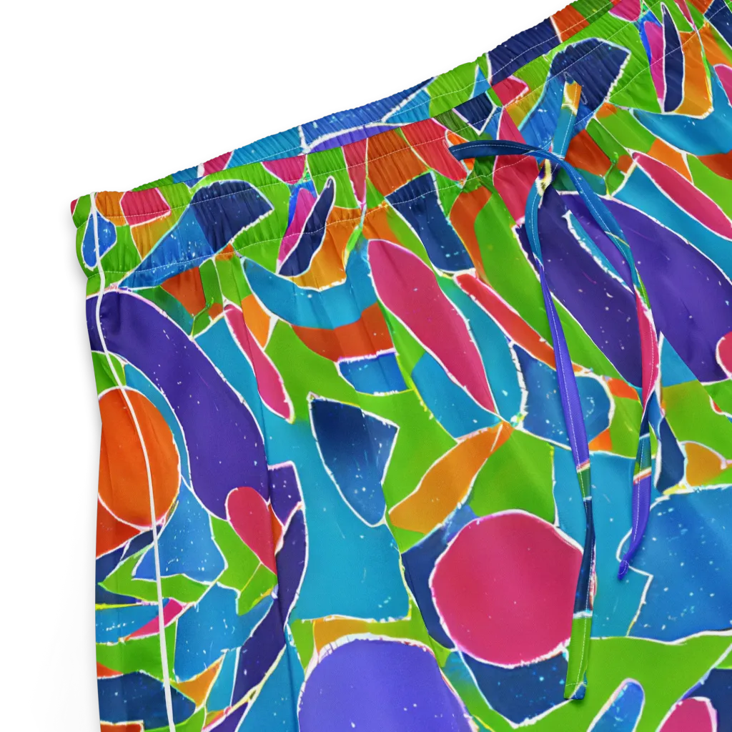 Vivid Fragments on Women's Pajama Shorts — Product details
