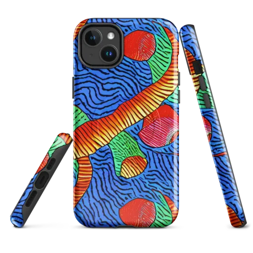 Molten Maze on a MagSafe Tough Case for iPhone®