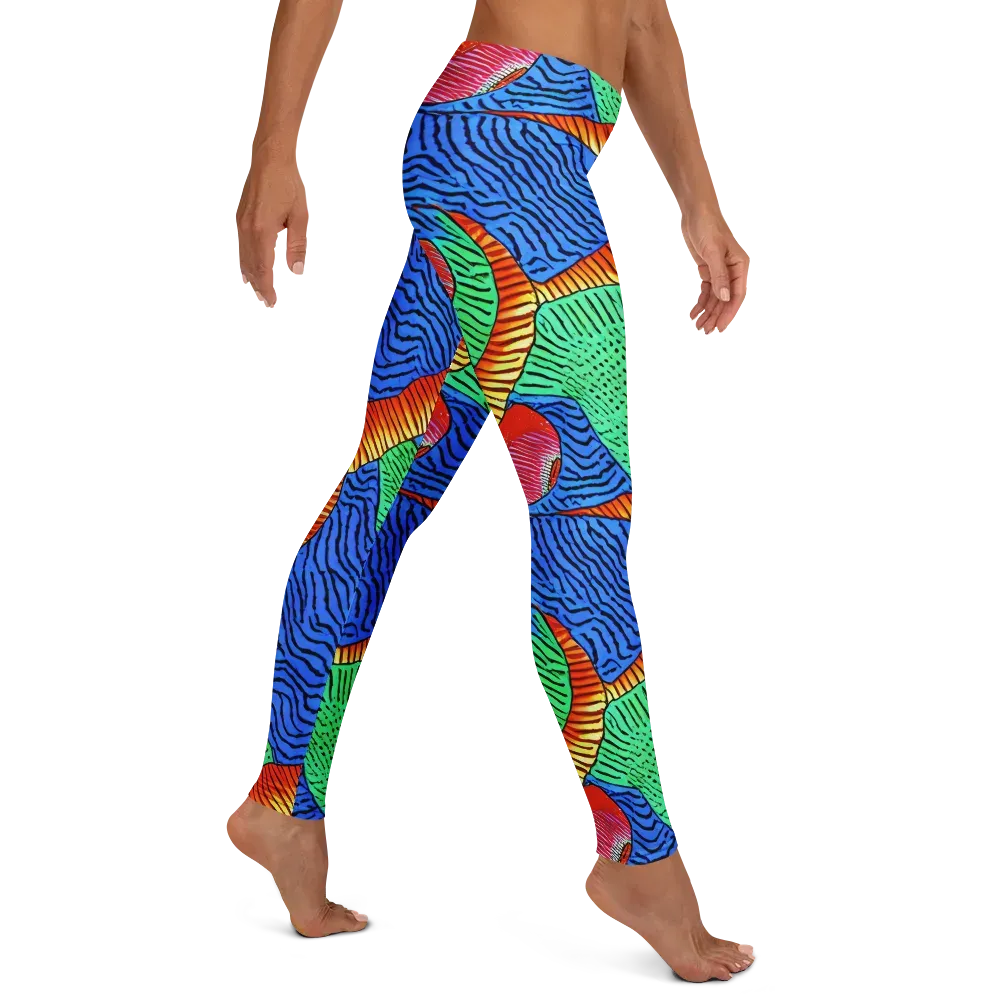 Molten Maze on Leggings — Right