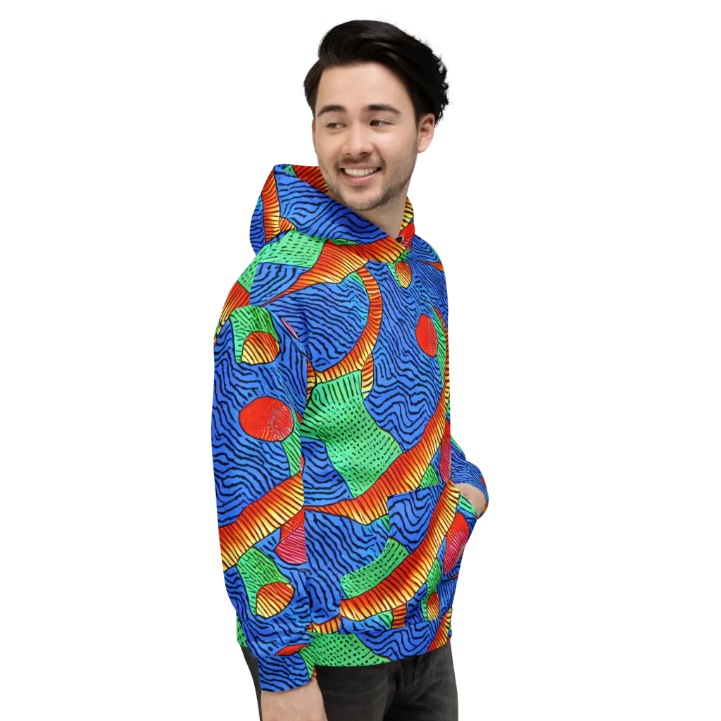 Molten Maze on Hoodie — Right