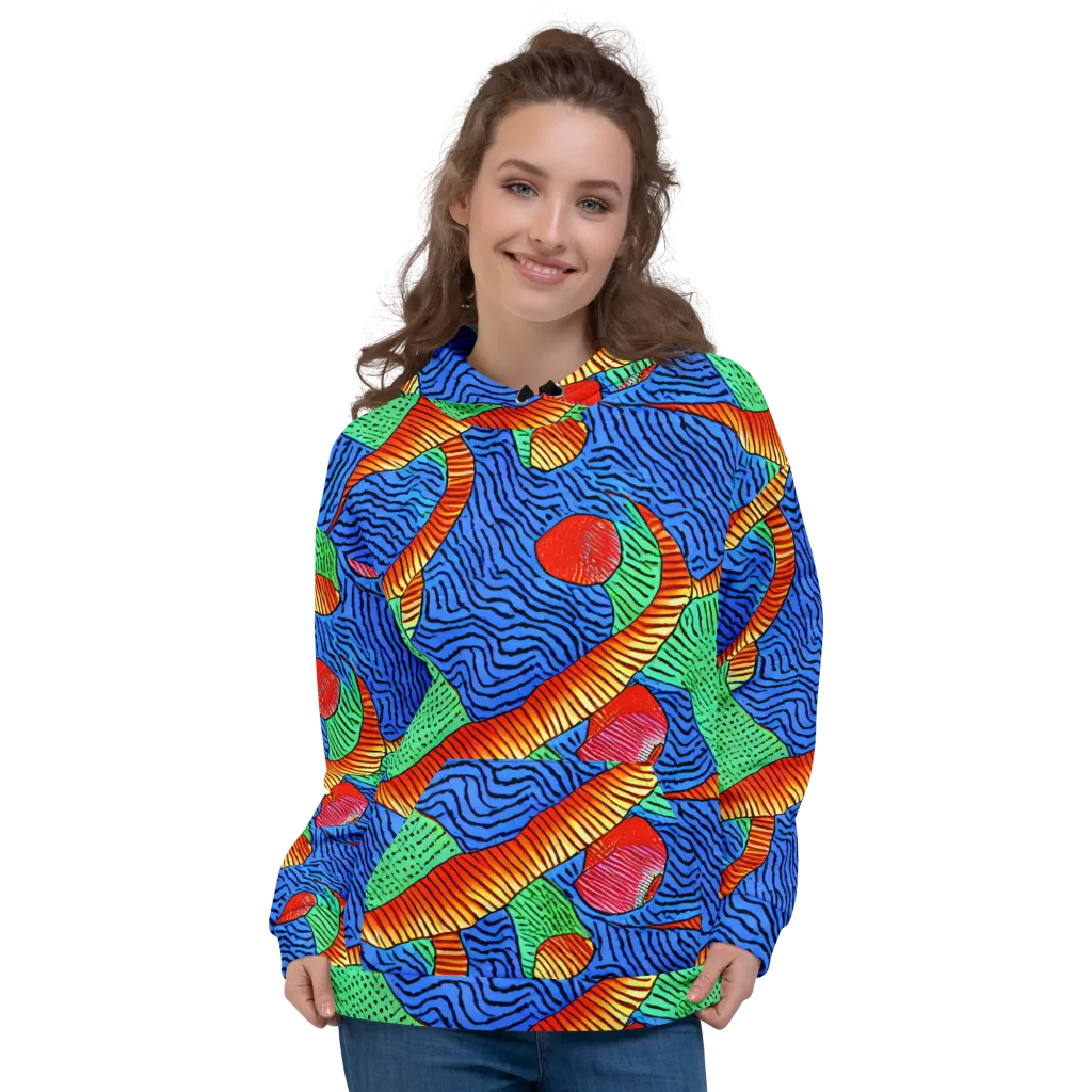 Molten Maze on Hoodie — Front