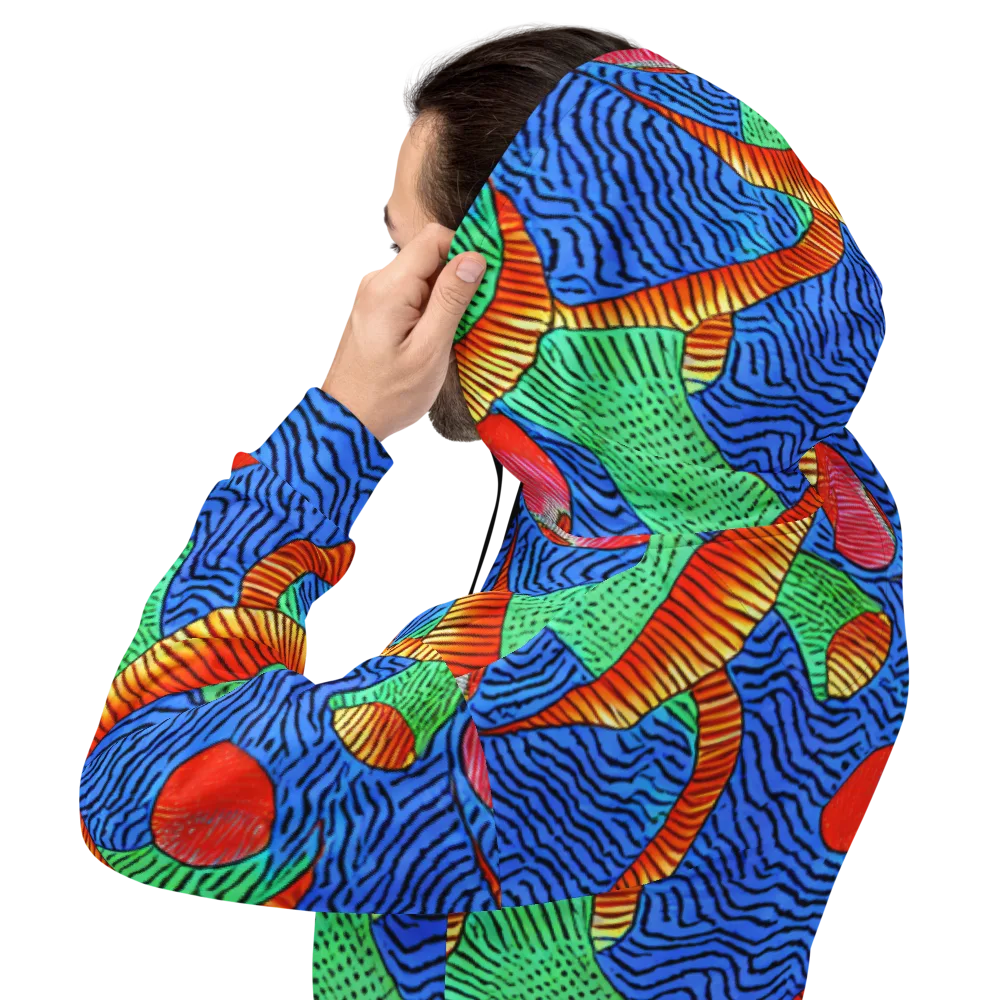 Molten Maze on Hoodie — Back