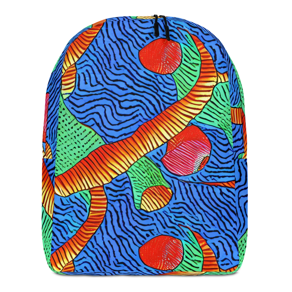 Molten Maze on Minimalist Backpack — Front