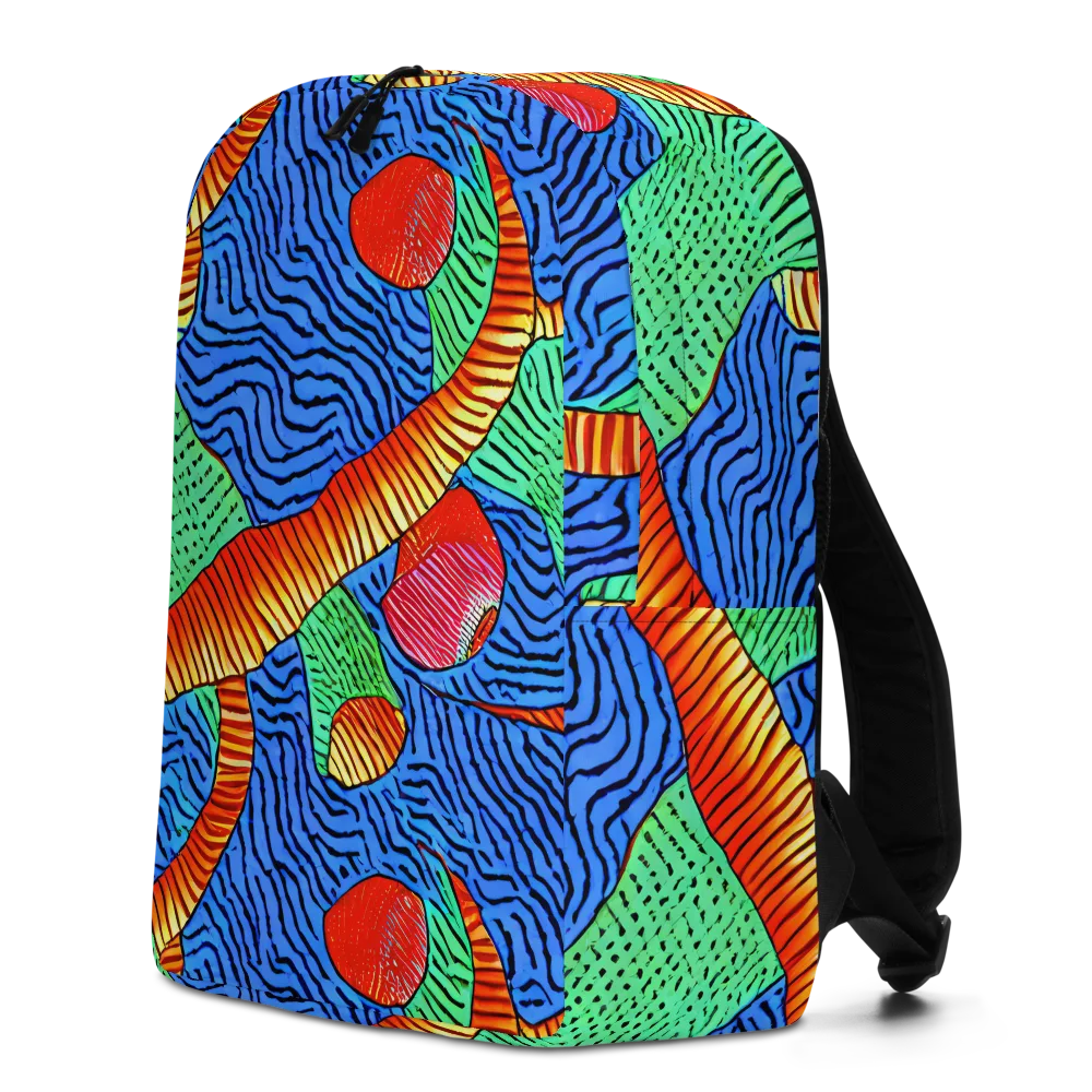 Molten Maze on Minimalist Backpack — Left