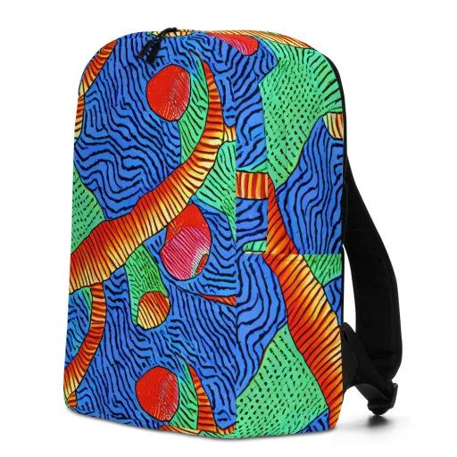 Molten Maze on a Minimalist Backpack