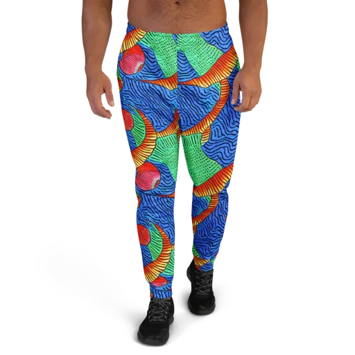 Molten Maze on a Men's Joggers