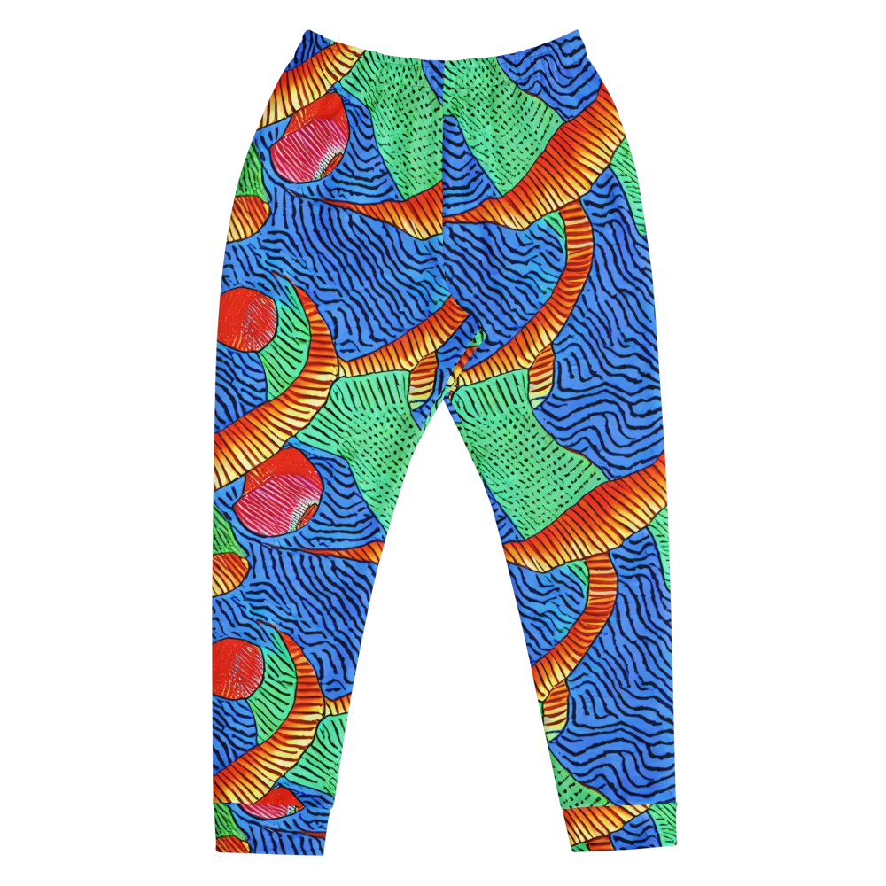 Molten Maze on Men's Joggers — Front