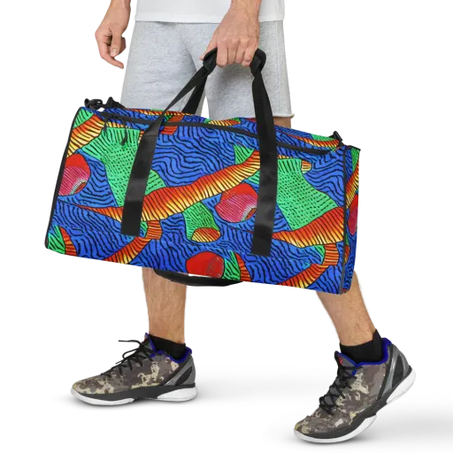 Molten Maze on a Duffle Bag