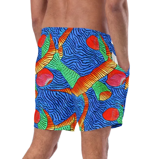 Molten Maze on a Swim Trunks