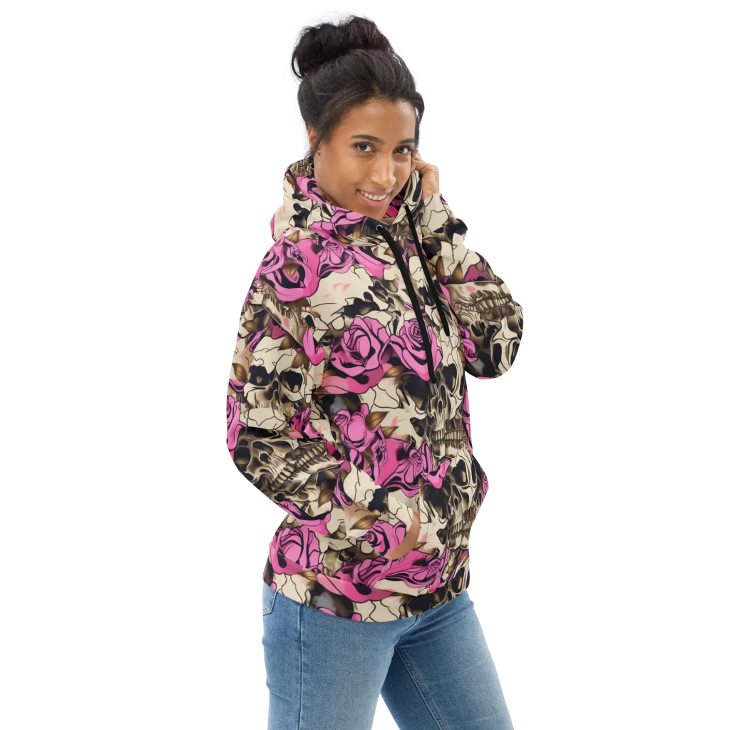 Rosebone Riot on Hoodie — Right