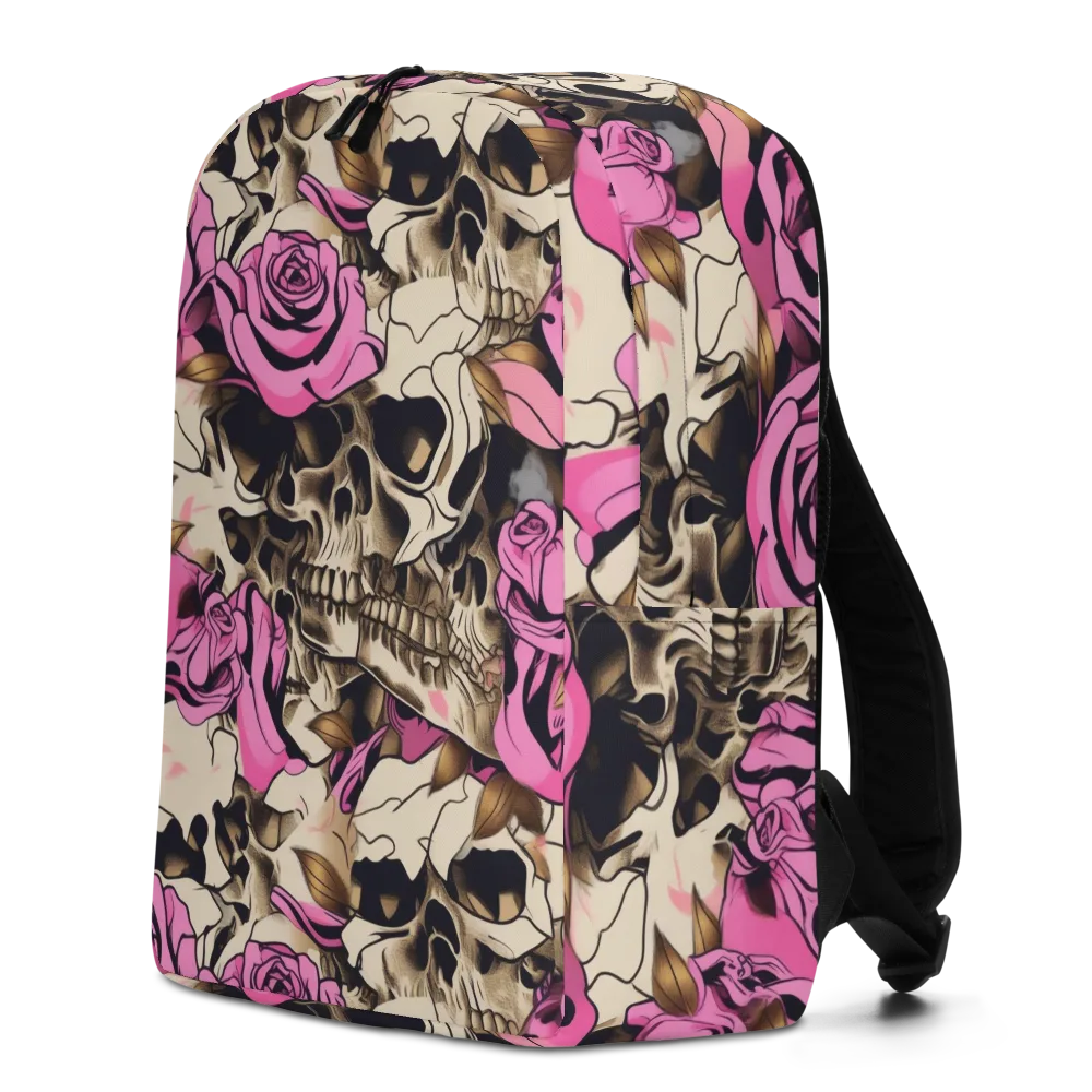 Rosebone Riot on Minimalist Backpack — Left