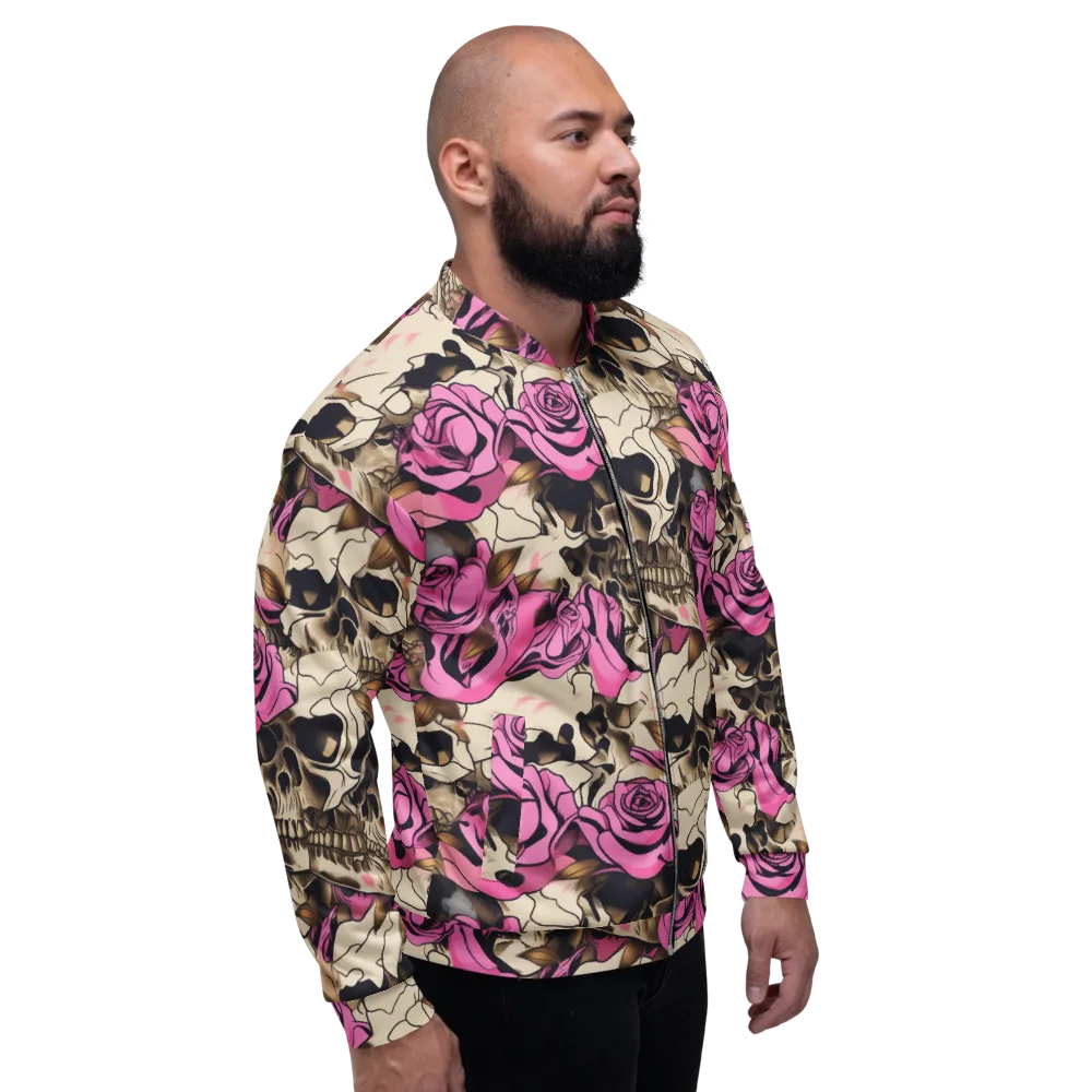 Rosebone Riot on Bomber Jacket — Right
