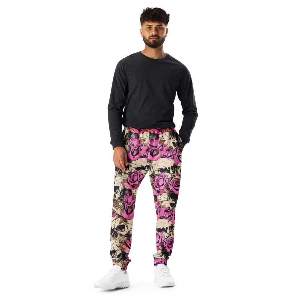 Rosebone Riot on Men's Joggers — Front