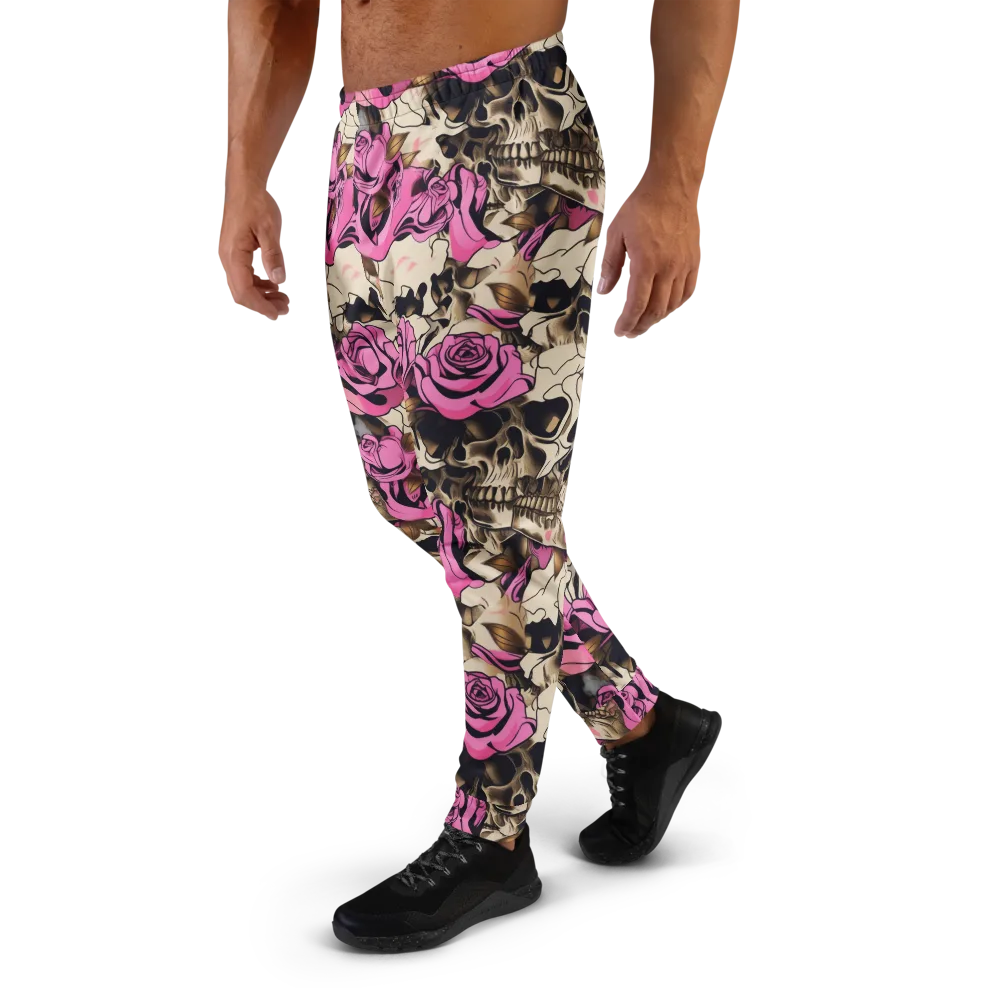 Rosebone Riot on Men's Joggers — Left