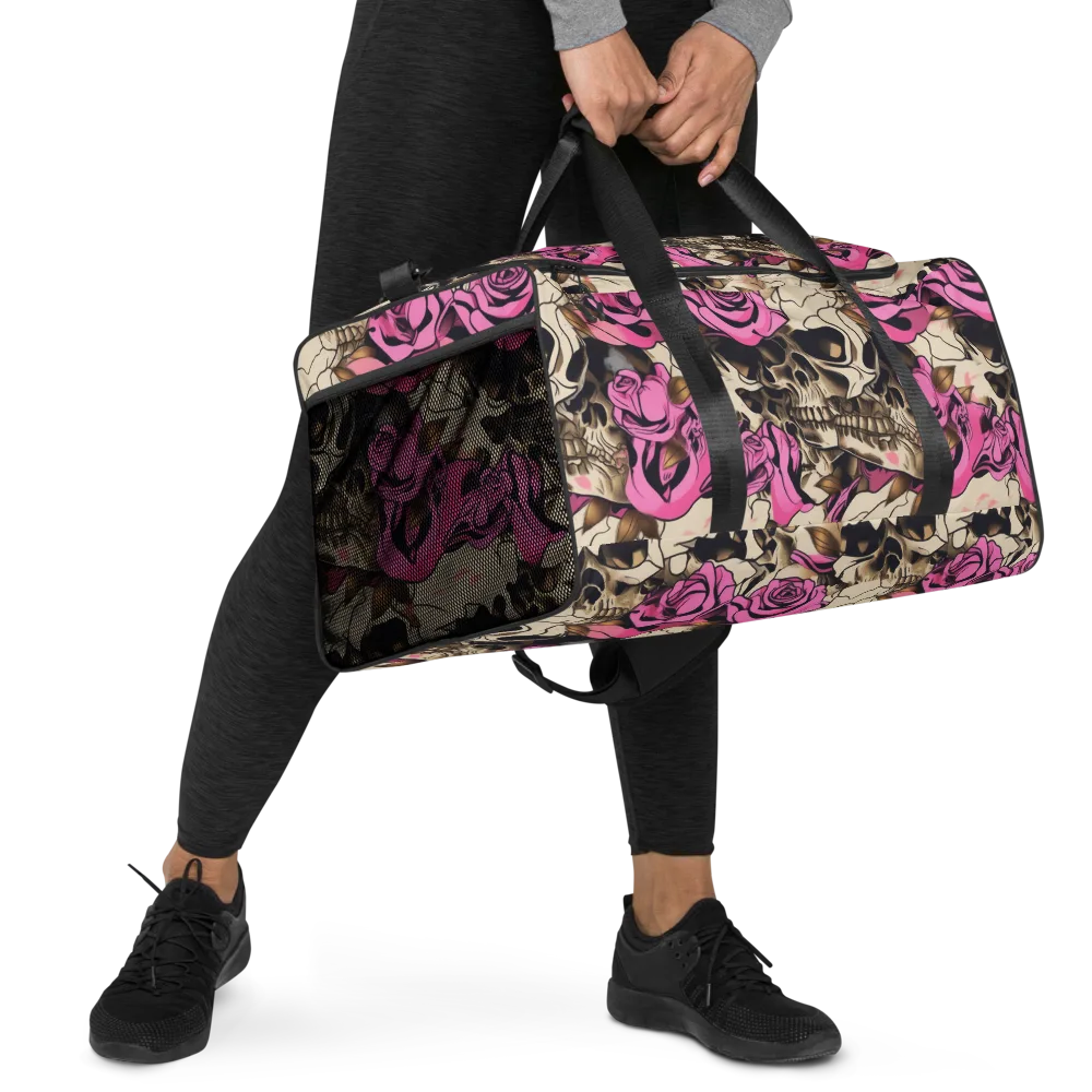 Rosebone Riot on Duffle Bag — Right Front