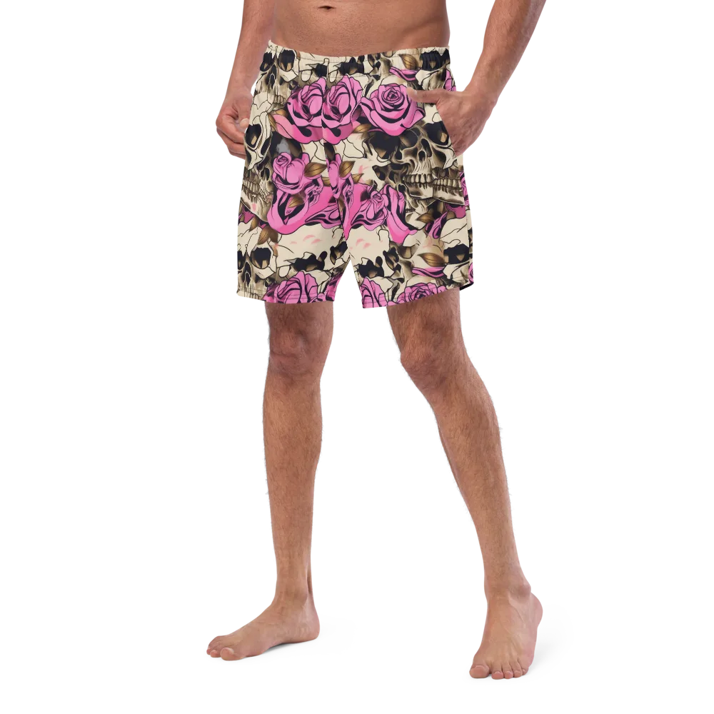 Rosebone Riot on Swim Trunks — Left Front