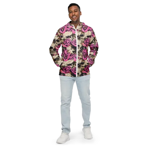 Rosebone Riot on a Men's Windbreaker